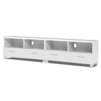 Artiss 180cm White Eddie TV Cabinet Entertainment Unit - Versatile 3-in-1 Design with Storage Shelves & Drawers