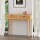 Artiss Console Table, Rattan Drawers, Eucalyptus Wood, 90x35x78cm, Stylish Entryway Furniture with Ample Storage