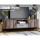 Artiss TV Cabinet Entertainment Unit, E1 Particle Board, 180cm, Dark Wood & Black, Industrial Style, Ample Storage