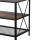 Artiss Entertainment Unit TV Stand, 176cm Vintage Walnut, 3-Tier Shelves, Metal Frame, Industrial Style, Sturdy