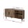 Artiss Elen Corner TV Cabinet, Mid-Century Modern, Walnut Finish, 120cm, Open Storage, Soft-Close Hinges, Metal Legs