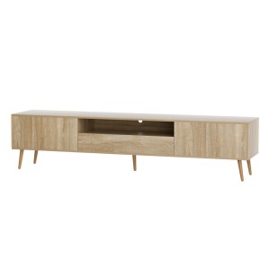 Artiss Alex 200CM TV Cabinet: Stylish Lowline Entertainment Unit with Storage Drawers & Cable Management
