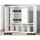 Artiss Brian Entertainment Centre TV Stand, 183cm White, 11 Open Shelves, Melamine, Cable Management, Durable Design