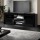 Artiss 160cm Black Entertainment Unit TV Cabinet with Customised LED Lights, High-Gloss Finish, and Ample Storage