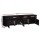 Artiss 180cm Black Entertainment Unit TV Cabinet with LED Lights, High Gloss Finish, Push-to-Open, 3 Cabinets, 6 Shelves