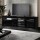 Artiss 180cm Black Entertainment Unit TV Cabinet with LED Lights, High Gloss Finish, Push-to-Open, 3 Cabinets, 6 Shelves
