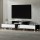 Artiss TV Cabinet Entertainment Unit Extendable 160-222cm, 3-in-1, Particle Board, 4 Drawers, Black and White