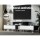 Artiss TV Cabinet Entertainment Unit Extendable 160-222cm, 3-in-1, Particle Board, 4 Drawers, Black and White