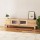 Artiss 180CM TV Cabinet Entertainment Unit with Storage Drawers, Melamine Particle Board, Pine Finish, Rubber Wood Legs