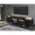 Artiss Black Danson TV Cabinet Entertainment Unit 190cm - Contemporary Design with Ample Storage & Square Handles