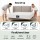 Giselle Bedding PURE 20cm Double Mattress Green Tea Memory Foam, 7-Zone, Cool Gel, Medium Firm, Washable Cover