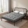 Giselle 15cm Double Folding Mattress Corduroy 3‑Fold Portable Guest Sofa Bed 190x135cm 23D Foam Comfort