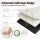 Giselle Bedding Foldable Foam Mattress Double Size, Bamboo Fabric, Medium Firm, Portable Guest Bed, 190x137x10cm