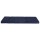 Giselle Bedding Foldable Foam Mattress Double Blue, 4-Fold Portable Floor Mat, High-Density, 197x140cm, Washable Cover