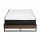Giselle 16cm Hybrid Bonnell Double Mattress with Artiss Industrial Metal Bed Frame Set Black Dark Wood