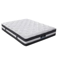 Giselle Bedding Lotus Series 30cm Double Mattress - Medium Firm, Belgium Knit, 7-Zone Pocket Springs, Hypoallergenic
