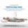 Giselle Bedding 34cm Cool Gel Memory Foam Euro Top Mattress, Medium-Firm, Double, with 5-Zone Pocket Spring System