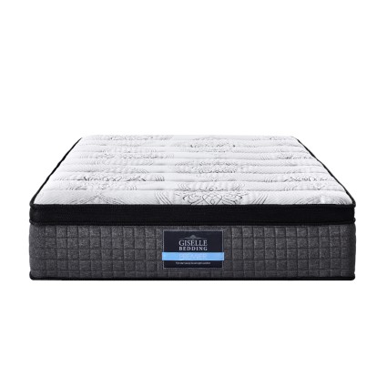 Giselle Bedding Marc Series Double Mattress - 34cm, 9-Zone Latex Foam, Medium Firm, Zero Disturbance, Hypoallergenic