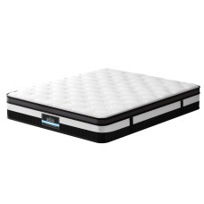 Giselle Bedding Breeze Series 30cm Double Mattress, Euro Top, Medium Firm, Pocket Spring, Hypoallergenic, White Giselle Bedding Breeze Series 30cm Double Mattress, Euro Top, Medium Firm, Pocket Spring, Hypoallergenic, White