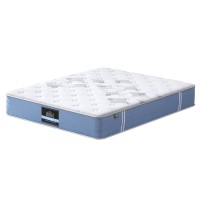 Giselle Bedding 25cm Double Mattress - Euro Top, Bamboo Fabric, Medium Firm, Pocket Spring, Snow Series, 5yr Warranty