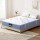 Giselle Bedding 25cm Double Mattress - Euro Top, Bamboo Fabric, Medium Firm, Pocket Spring, Snow Series, 5yr Warranty