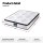 Giselle Bedding Verve 30cm Euro Top Double Mattress - Pocket Spring, Medium Firm, High Density Foam, Breathable Fabric