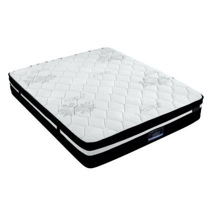 Giselle Bedding Regine Series 28cm Super Firm Double Mattress - Belgium Knitted Fabric, 7-Zone Springs, Hypoallergenic