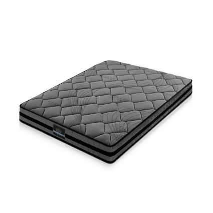 Giselle Bedding 22cm Medium Firm Double Mattress with 5-Zone Pocket Springs & Hypoallergenic Foam for Comfort