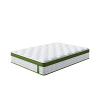 BedStory 30cm Double Hybrid Mattress - Cooling Gel Memory Foam, 5 Zone Pocket Spring, Medium-Firm Support