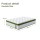 BedStory 34cm Double Latex Hybrid Mattress - Medium Firm, 5-Zone Pocket Spring, Motion Isolation, CertiPUR-US Certified