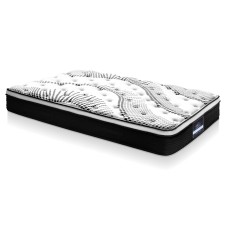 Giselle Bedding 32cm Euro Top King Single Mattress - Plush Comfort, 5-Zone Support, Hypoallergenic, Medium Firmness