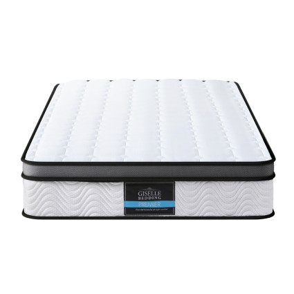 Giselle Bedding Sorrento King Single Mattress 25cm Cool Gel Memory Foam Medium Firm Bonnell Spring Hypoallergenic