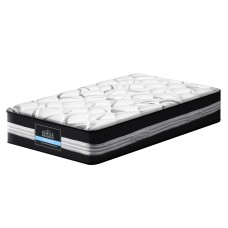 Giselle Bedding Mykonos King Single Mattress - 30cm Medium Firm, Pocket Spring, Premium Knitted Fabric, Hypoallergenic