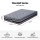 Giselle Bedding TITAN 34cm King Single Hybrid Mattress Pocket Spring Bamboo Euro Top Medium Firm Support