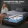 Giselle Bedding TITAN 34cm King Single Hybrid Mattress Pocket Spring Bamboo Euro Top Medium Firm Support