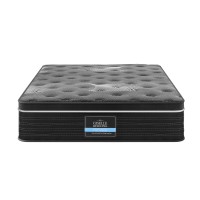 Giselle Bedding Atlas 35cm King Single Mattress - Graphene Memory Foam, Medium-Firm Euro Top, Pocket Springs
