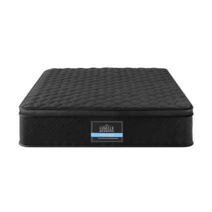 Giselle Bedding Muse 34cm King Single Mattress - 5-Zone Pocket Spring, Egg-Crate Memory Foam, Euro Top, Medium-Firm