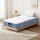 Giselle Bedding Snow Series 25cm King Single Mattress – Medium Firm, Bamboo Euro Top, Pocket Springs, 5-Year Warranty