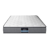 Giselle Bedding 23cm Extra Firm King Single Mattress - Hypoallergenic, 6-Turn Coil, Dust Mite Resistant
