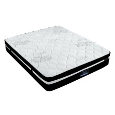 Giselle Bedding Regine Series 28cm Euro Top Mattress, Super Firm King Single, 7-Zone Pocket Spring, Hypoallergenic