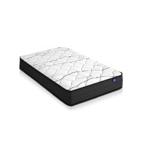 Giselle Bedding Glay Series King Single 16cm Mattress, Medium Firm, Bonnell Spring, High-Density Foam, Hypo-Allergenic