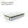 BedStory 34cm King Single Latex Hybrid Mattress - Medium Firm, 5-Zone Pocket Spring for Pressure Relief & Motion Isolation