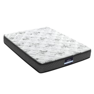 Giselle Bedding King Pillow Top Mattress 24cm, Medium Firm, Bonnell Spring, High-Density Foam, 183x203cm Comfort