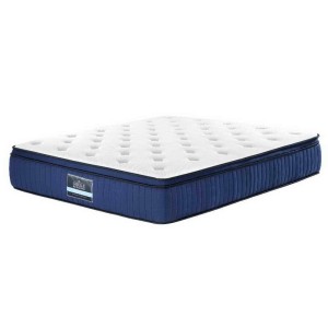 Giselle Bedding Franky Series King Mattress - 34cm Euro Top, Cool Gel Memory Foam, 7-Zone Support, Hypoallergenic
