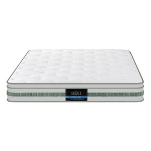 Giselle Bedding 20cm King Mattress - Green Tea Foam, Bamboo Cover, Euro Top, Medium-Firm, Edge Support