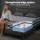 Giselle Bedding TITAN Series 34cm King Hybrid Pocket Spring Mattress Medium Firm Euro Top 183x203cm 34cm