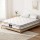 Giselle Bedding Elysium King Size Mattress: 22cm Medium-Firm Euro Top, Velvet Fabric, Pocket Spring, Hypo-Allergenic