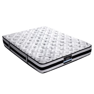 Giselle Bedding Rumba Series 24cm Ultra Firm King Mattress with Pocket Springs & High-Density Foam for Optimal Support