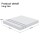BedStory King Memory Foam Mattress 20cm - Cooling Gel, Medium Soft, Dual-Sided, Eco-Certified, Easy-Care Cover