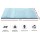 Giselle Bedding Double Memory Foam Mattress Topper - 7-Zone Design, 5cm Thick, Bamboo Cover, Breathable Comfort